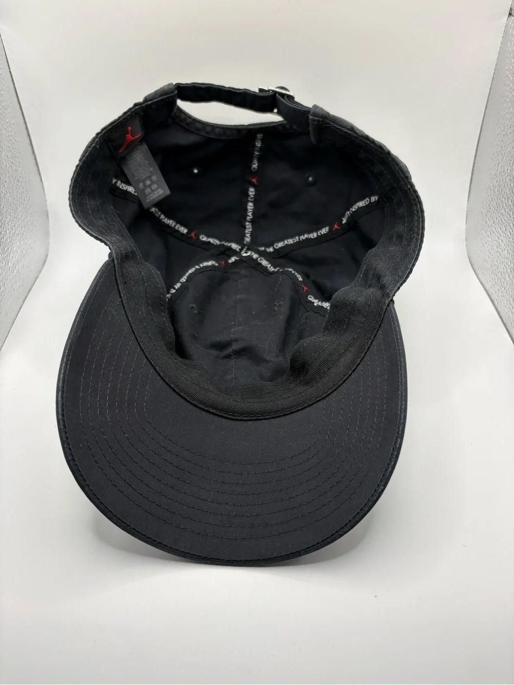 Jordan Jumpman Black Tonal Adjustable Strapback Baseball Hat Cap